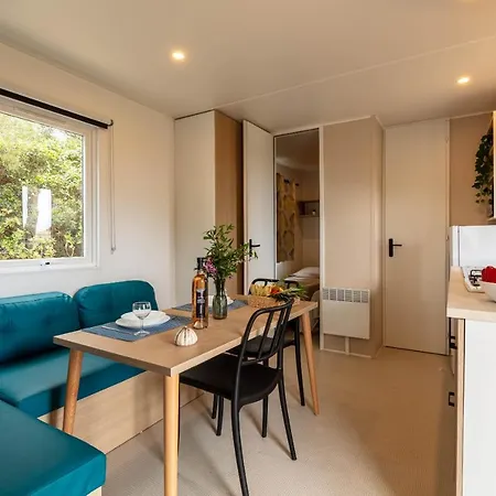 Сasa de vacaciones Le Cycas, Mobil-home Neuf Avec Sa Vue Dégagée Sur Les Vignes Et La *