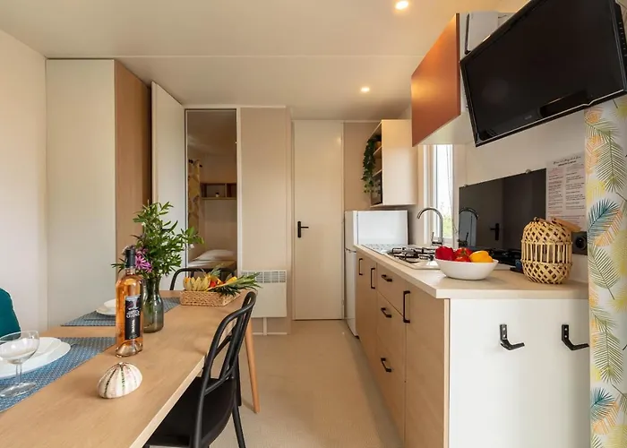Feriehus Le Cycas, Mobil-home Neuf Avec Sa Vue Degagee Sur Les Vignes Et La Hyères