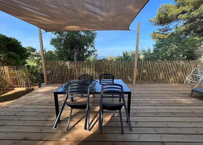 Le Cycas, Mobil-home Neuf Avec Sa Vue Degagee Sur Les Vignes Et La * Hyeres
